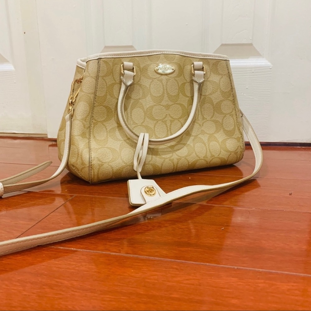 Coach signature bag